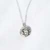 Le collier Hiromi en argent massif