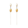 boucles d'oreilles longues noël