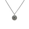 collier médaillon homme