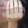 la bague Arye, en argent et tourmaline, pièce unique taille 58
