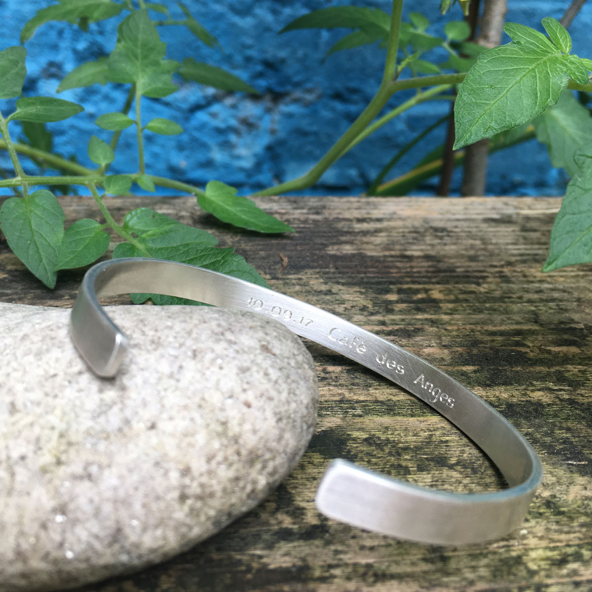 Gravure Fait Main Bijou Bracelet