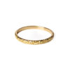 La bague VERA en or jaune 18 carats Fairmined