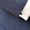 Les boutons de manchette Antoine en argent 925 et onyx.