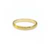 La bague Louis en or jaune 18 carats Fairmined brossé mat