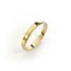 La bague LOUIS en or jaune 18 carats Fairmined poli miroir
