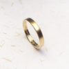 La bague ERNEST en or jaune 18 carats Fairmined