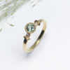 bague saphir blanc