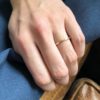 La bague Mini Louise en or rose 18K Fairmined