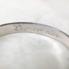 gravure main alliance or gris palladie 18 carats fairmined