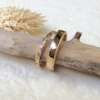 Alliances en or rose 18 carats Fairmined