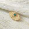 La bague BÉATRICE en or jaune 18 carats, tourmaline et saphirs blancs