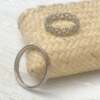 Les bagues TELMA et MAX en or gris palladié 18 carats Fairmined
