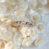 La bague VERA en or rose 18 carats Fairmined sertie de saphirs Teal