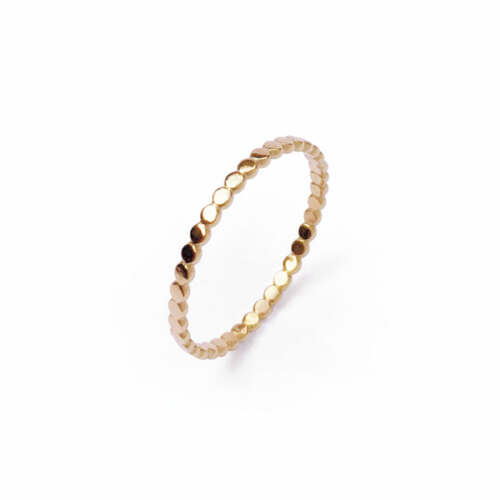 La bague Perla en or rose 18 carats Fairmined